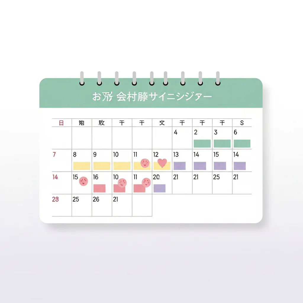 排卵タイミングカレンダー
