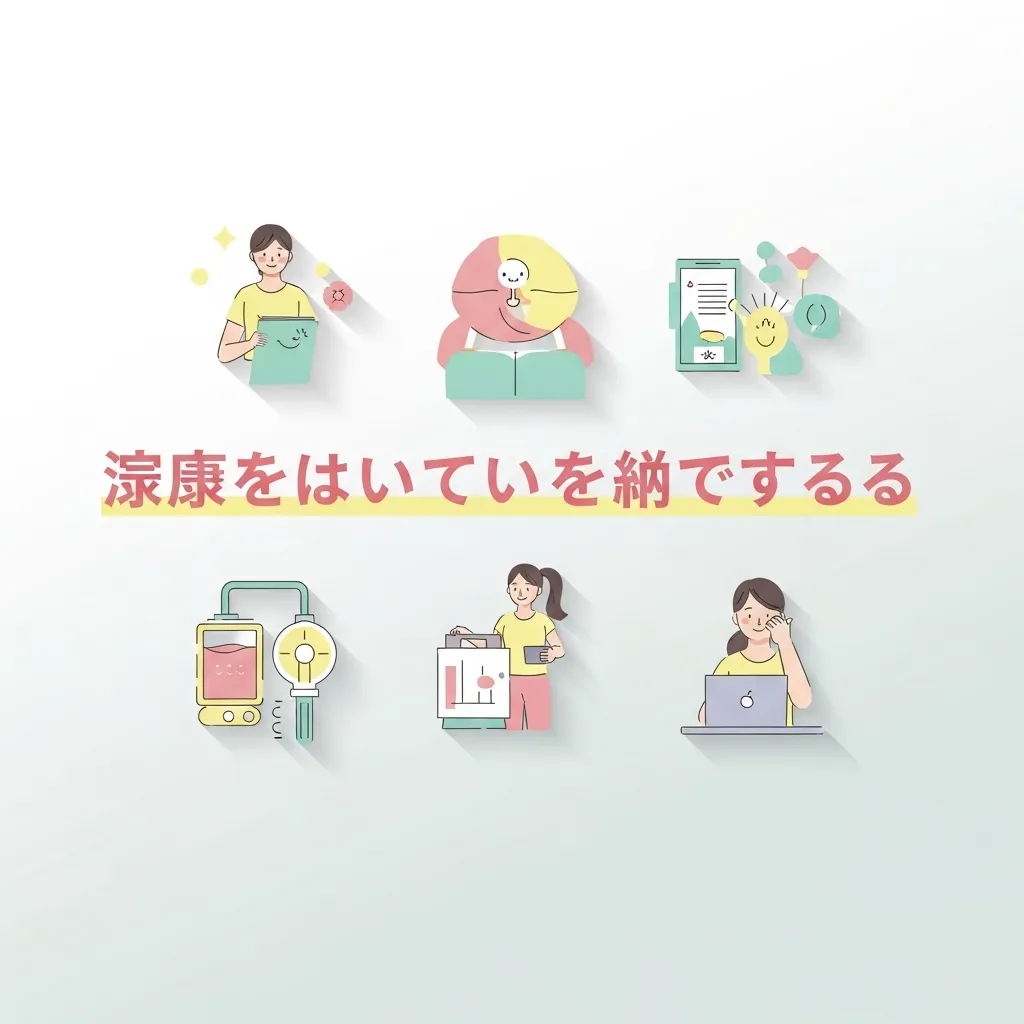 子宮内フローラ検査なしでできる対策のまとめイラスト